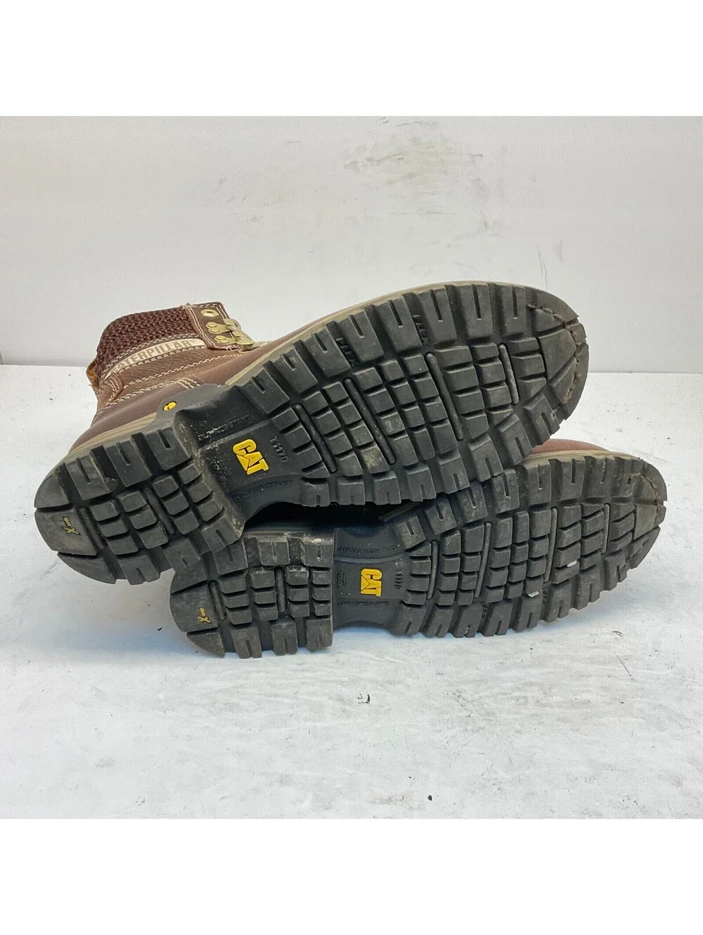 Caterpillar Women's 8” Clover Steel Toe Work Boots P311182 Brown Size 5M